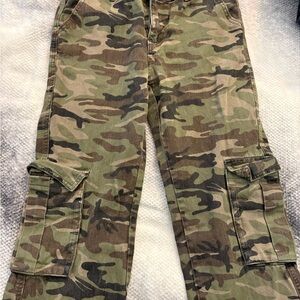SHEIN Camouflage Straight Leg Pants